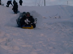 Snow racing at Lapland Incentive