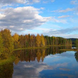 Lapland in autumn