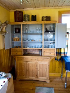 Old cupboard cabinett northern Sweden arctic antiques
