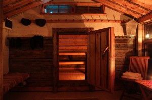Sauna at Wärdshuset Kangos