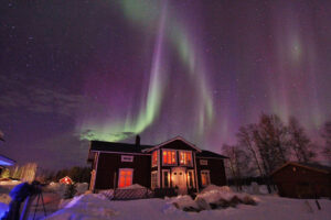 Lapland Guesthouse Northern Lights 2015