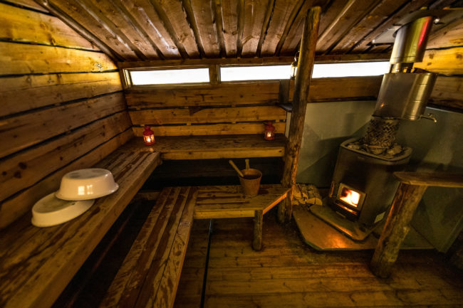 Sauna - Lapland Guesthouse
