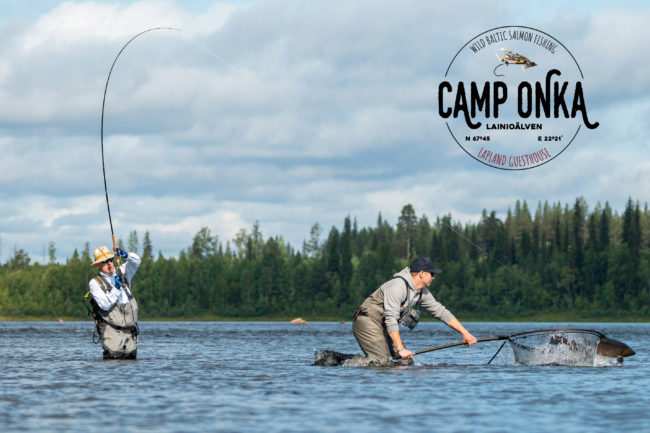 Lapland Guesthouse -Fly fishing - Salmon - Camp Onka