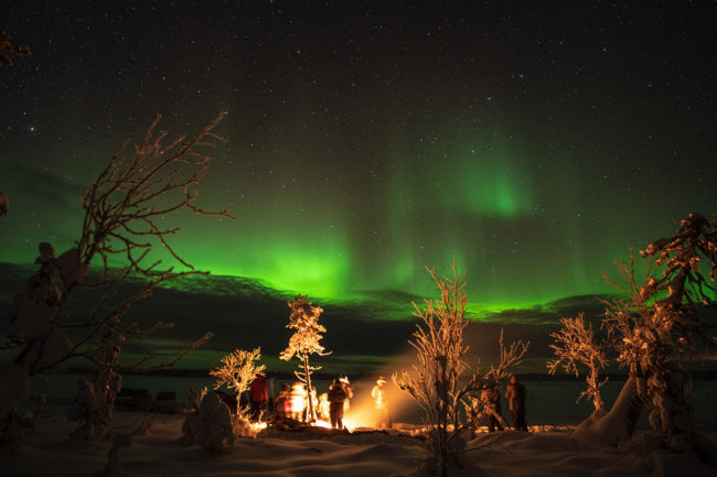 Lapland Guesthouse - Northern Lights - Desktop